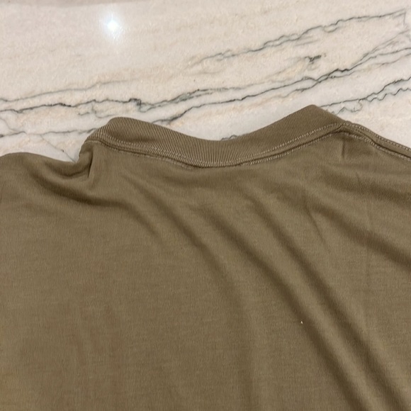 3 US Army Moisture Wicking Tan 499 Short Sleeve T-Shirt Lg 8415-01-630-5528 - Picture 7 of 8